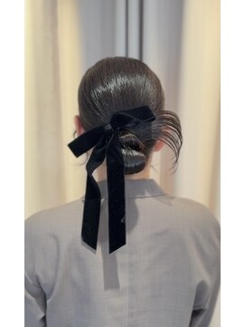 ロージーバイフーガヘアー 元住吉店(Rosy by FUGAhair) カチモリヘア/タイトシニヨン