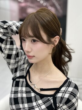 ラルム 新宿(LARME SHINJUKU) 顔周りカット/小顔/顔周りレイヤー【Yumi/新宿】