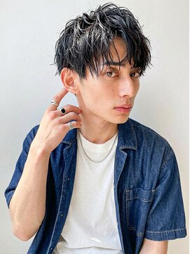 リベルテ グリット(Liberte Grit) 大人メンズ◎ナチュラルアップバングスパイラル黒髪爽やか