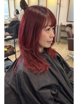 ブルーム 八千代緑が丘(bloom) レイヤーミディアムレッド