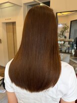 ヘアーアイスカルテット(HAIR ICI QUARTET)&nbsp;ハニーベージュ夏カラー/ブリーチなしカラー/小顔レイヤー