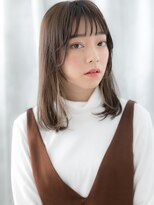 ドクターズ サロン ラブ(Dr's Salon LAB)&nbsp;大人可愛いイヤリングカラー髪質改善ミディアムu古河10代20代