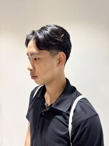 モリオフロムロンドン 大宮店(morio from London) 癖毛×大人センターパート【かほ】