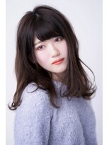 ビードロ 吉祥寺店(vi dro)&nbsp;重めバングのラベンダーグレージュ♪