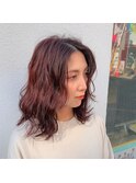 ブリーチ無し”カシスピンク”