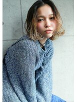 ラフィスヘアードープ 新宿店(La fith hair dope)&nbsp;【La fith】グラデーションカラーショートボブスタイル