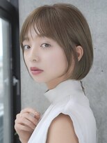 エインアンリー 表参道(AIN.ANLY.)&nbsp;前髪あり小顔大人内巻きボブ20代30代40代【AIN.表参道】川原大地