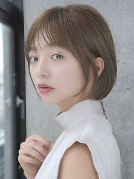 エインアンリー 表参道(AIN.ANLY.) 前髪あり小顔大人内巻きボブ20代30代40代【AIN.表参道】川原大地