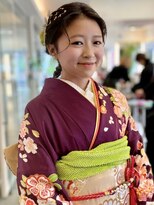 ザビー(THE B)&nbsp;本八幡×着付×ヘアセット×メイク×成人式