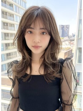 レミエ ダイカンヤマ(lemiie) 韓国ヘア☆ワンカールで可愛いキレイめレイヤーカット☆