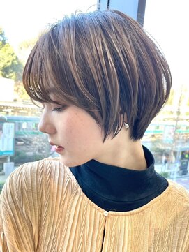 プルーヴ 秋葉原(prove) 30代40代大人女性/前髪ありショートボブ/ショートヘア/髪質改善