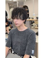 サンド 鹿児島中央(sand)&nbsp;黒髪/グレーベージュ/レイヤーロング/前髪パーマ[鹿児島駅]