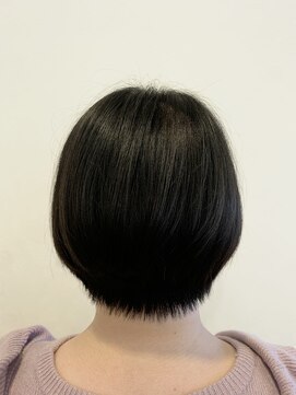 リアン 大森店(Rian) スッキリショートボブ×30代韓国ブラック