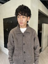 ヘアー アイス ルーチェ(HAIR ICI LUCE) ニュアンスパーマウルフパーマメンズパーマスパイラルパー/中西