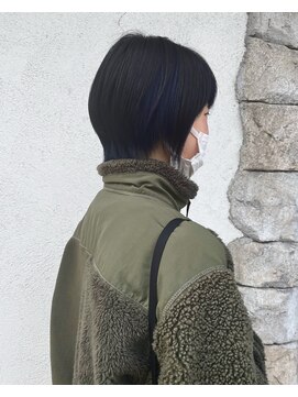 シェミール(CHEMIR) インナーカラー×ブルーカラー【四日市】