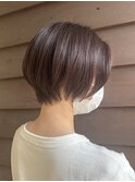 ☆大人可愛い20代30代40代ショートボブ丸みショート◎