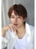柔らかい雰囲気でおでこ見せ*久保田