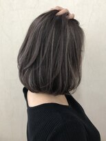 エトラ 渋谷店(etora)&nbsp;小顔ヘア ネビージュグレージュハイライトカラー◎