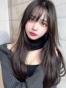 ヘッツ 仙台駅前店(HETTU) 黒髪/ボブルフ/ネビージュ/韓国/ワンレン/仙台/髪質改善/前髪