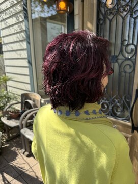 チョコレート(chocolate) ピンクパーマ