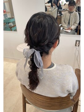 ラ ブランシュ 大宮(La Blanche) ヘアセット/ヘアアレンジ/お呼ばれヘア/編みおろし