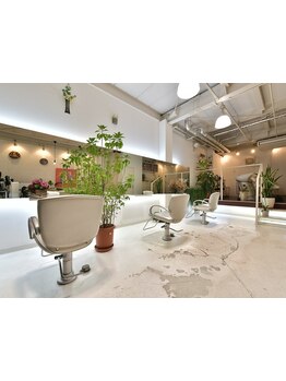 植物に囲まれたリラックス空間で『あなたらしさ』を大切に、ぴったりなスタイルをご提案いたします♪