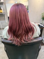 ロア ヘアーアンドビューティー(LOA hair&beauty) ブリーチピンクカラー