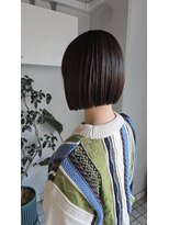 ロンドウェグ(RONND weg)&nbsp;パツっとラインが可愛いボブ