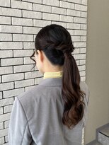 アットラップレーヴ(attrape-reve) ローポニーアレンジ