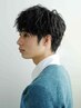 メンズカット＋ツイストパーマ　￥15000