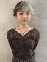 ペレ 梅田(PELE)&nbsp;イメチェン/ホワイトブロンド/外ハネボブ/美髪/梅田