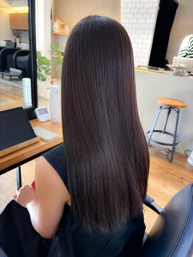 コミレ(COMILE) ロング縮毛矯正/髪質改善 酸性ストレート 髪質改善ストレート