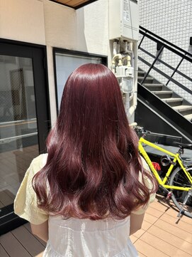 アイズ 横浜(IS) 【KAZUKI限定】ブリーチなしとピンクカラー♪♪