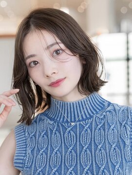 ドットハリス(.Hallis) レイヤーボブ/レイヤーカット/くびれレイヤー/韓国風ヘア