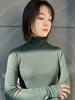 【MINX】くびれヘア＋くすみベージュハイライトカラー_銀座