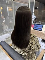 バイエイト(X8) 中性ストレート×水素トリートメント by沼尾