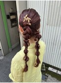 ツインヘアアレンジ