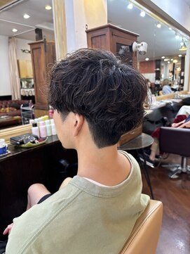 シャンプーボーイアネックス(SHAMPOO BOY Annex) メンズマッシュ　シャドウパーマ