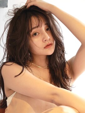 フークフーク(HOEK HOEK) ニュアンスロングレイヤー　Instagram@miho_ngmt