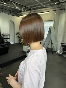 レイヴ(RAVE)の写真/【姫路/辻井】小顔魅せショート/ボブなら【RAVE】にお任せ☆ご自宅でも扱いやすいあなただけのスタイルに♪