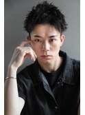 爽やかアッシュブラックショート　mizuno