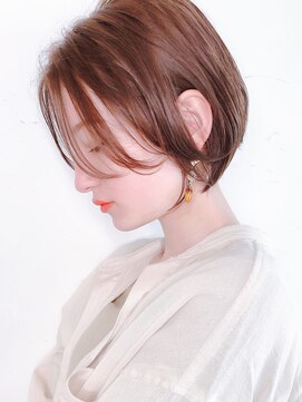 セイドット オモテサンドウ(Say. omotesando) Say.レイヤーショート大人ショートモーヴピンクローズブラウン