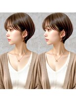 ウィールール 札幌店(WE RULE)&nbsp;メテオカラー×透明感ショートボブ