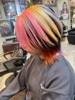 ヘア メイク ココ(hair make coco)&nbsp;ちょい派手髪に(*´▽｀*)♪