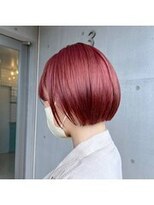 マジコ 下北沢本店(Magico)&nbsp;ピンクベージュ/ダブルカラー/シンプルストレート/髪質改善/原宿