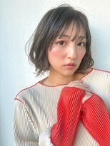 カバーヘア ブリス 大宮西口(COVER HAIR bliss)&nbsp;ショートボブ/ダークアッシュ/小顔カット/大人可愛いp大宮