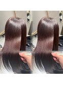 顔型診断カット×パーソナルカラー診断×髪質改善