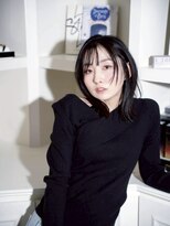 ハーツオオサカ(HE:ARTS OSAKA)&nbsp;韓国風レイヤーハッシュカット顔まわりレイヤー