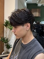 アトラクト バイ ラック 津田沼(Attract by LUCK) ダウンパーマ/津田沼/メンズパーマ/メンズ/メンズカット