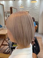 ジプソ 池袋西口(Gypso)&nbsp;白髪ぼかし×髪質改善　ミルクティーカラー＋カット